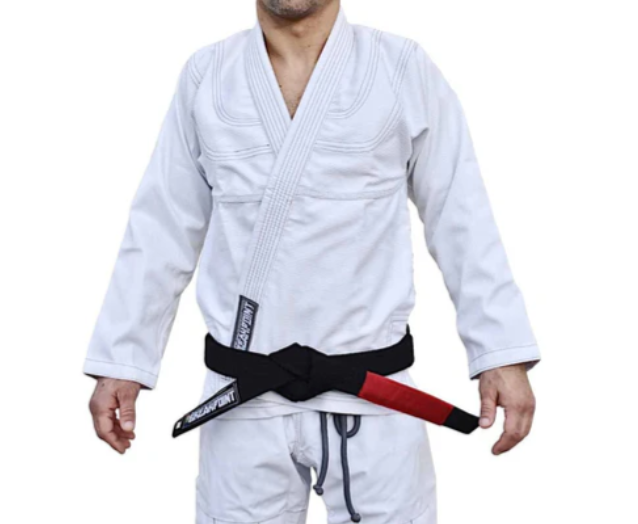 GTBJJ Academy Training Gi - White / Blue / Black