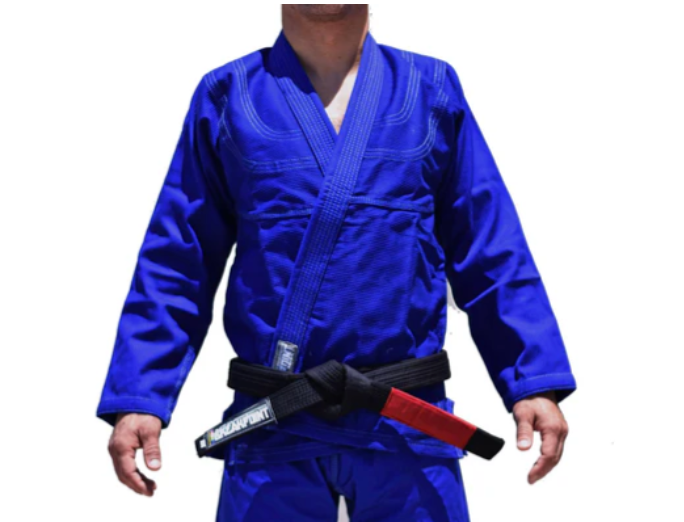 GTBJJ Academy Training Gi - White / Blue / Black