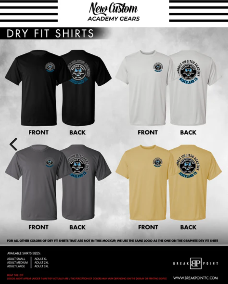 Custom Academy Dry Fit Shirt