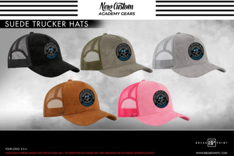 Triangle Jiu-Jitsu Suede Trucker Hat